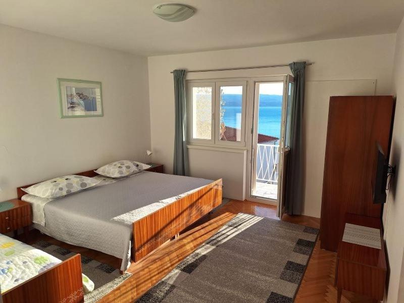 Apartment In Omis With Sea View, Balcony, Air Conditioning, Wi-Fi Dış mekan fotoğraf